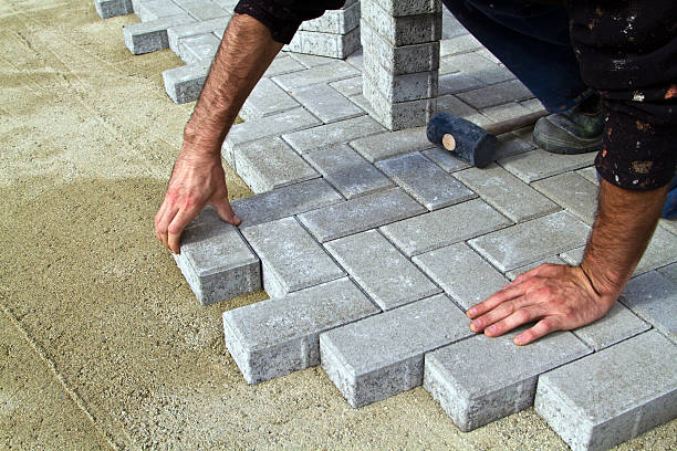 Permeable Paver Driveway in Gastonia, NC